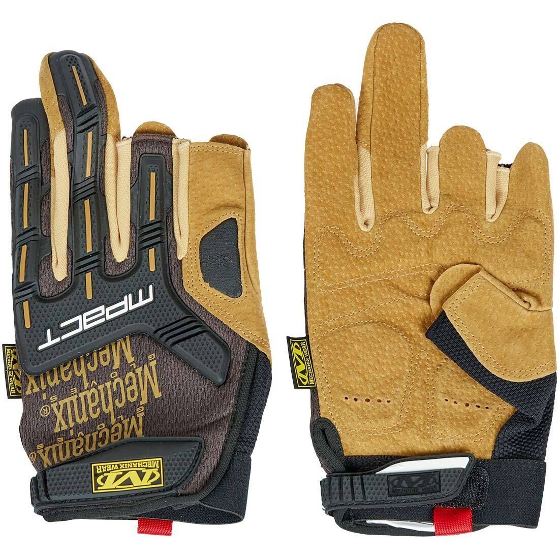Рукавички Mechanix M-Pact Framer Leather M brown
