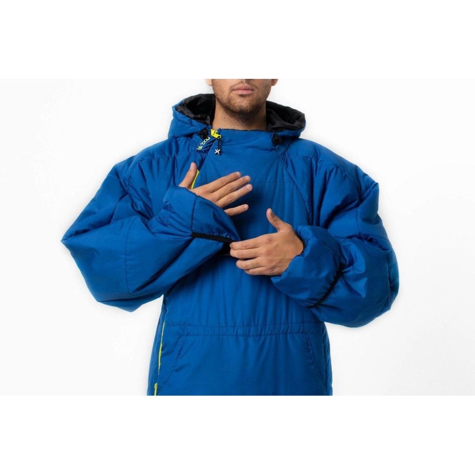 Спальний мішок, що надівається Selkbag LITE, розмір М, блакитний