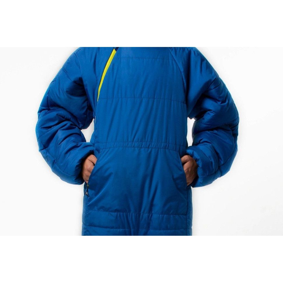 Спальний мішок, що надівається Selkbag LITE, розмір М, блакитний