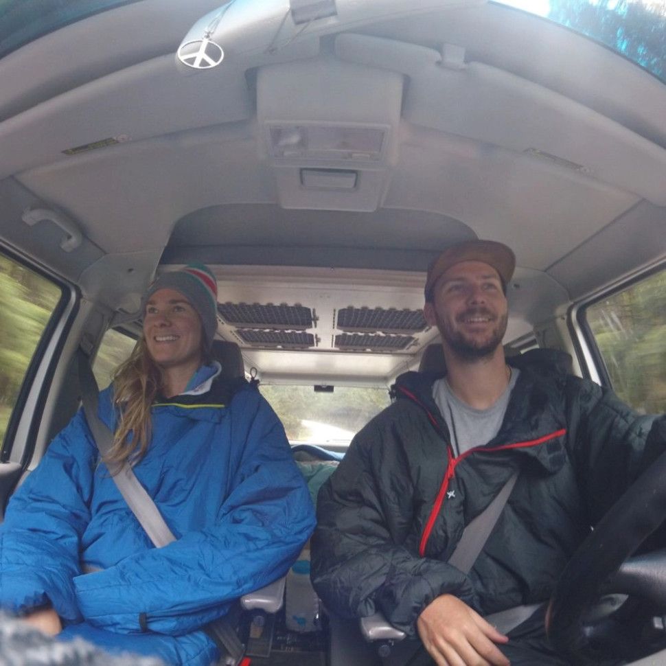 Спальний мішок, що надівається Selkbag LITE, розмір М, блакитний