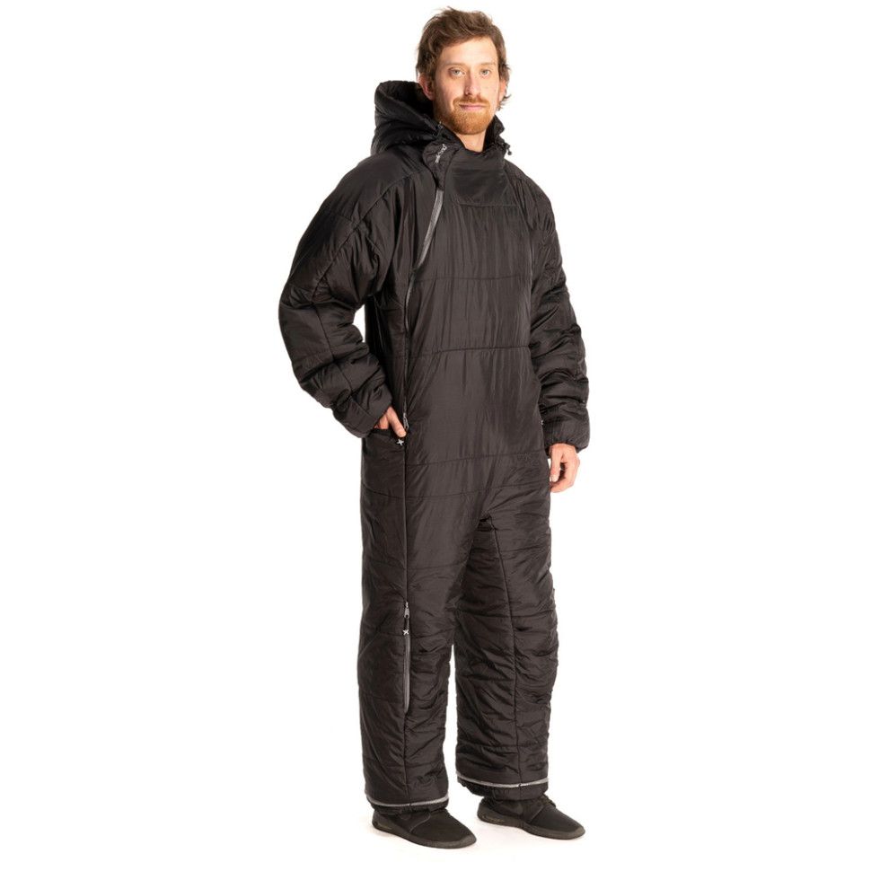 Спальний мішок, що надівається Selkbag ORIGINAL, розмір XL, чорний