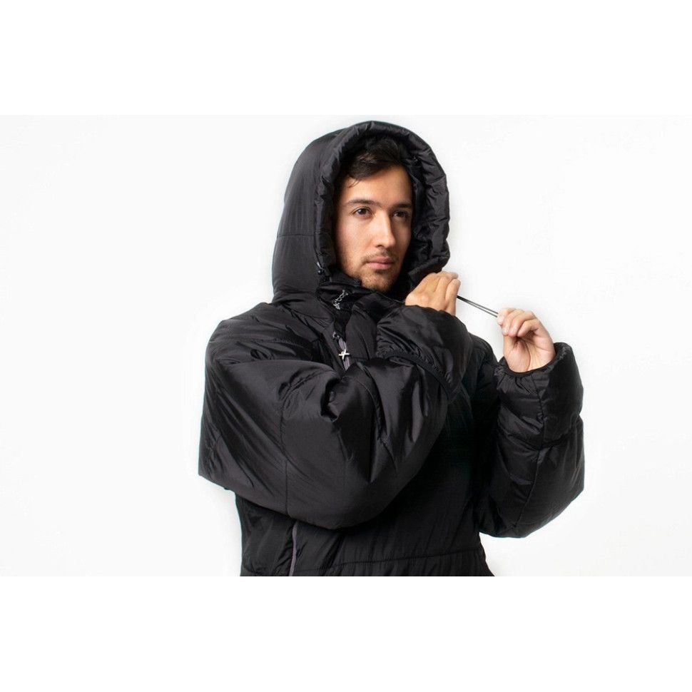 Спальний мішок, що надівається Selkbag ORIGINAL, розмір XL, чорний