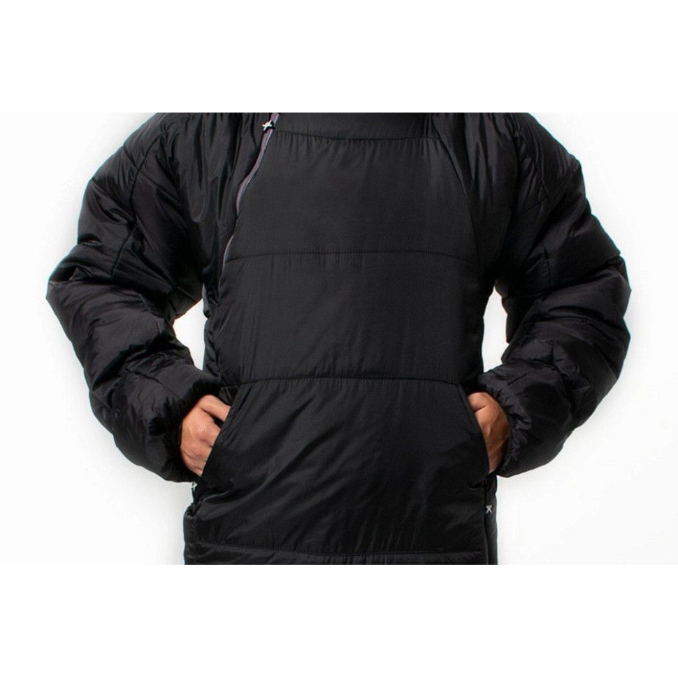 Спальний мішок, що надівається Selkbag ORIGINAL, розмір XL, чорний