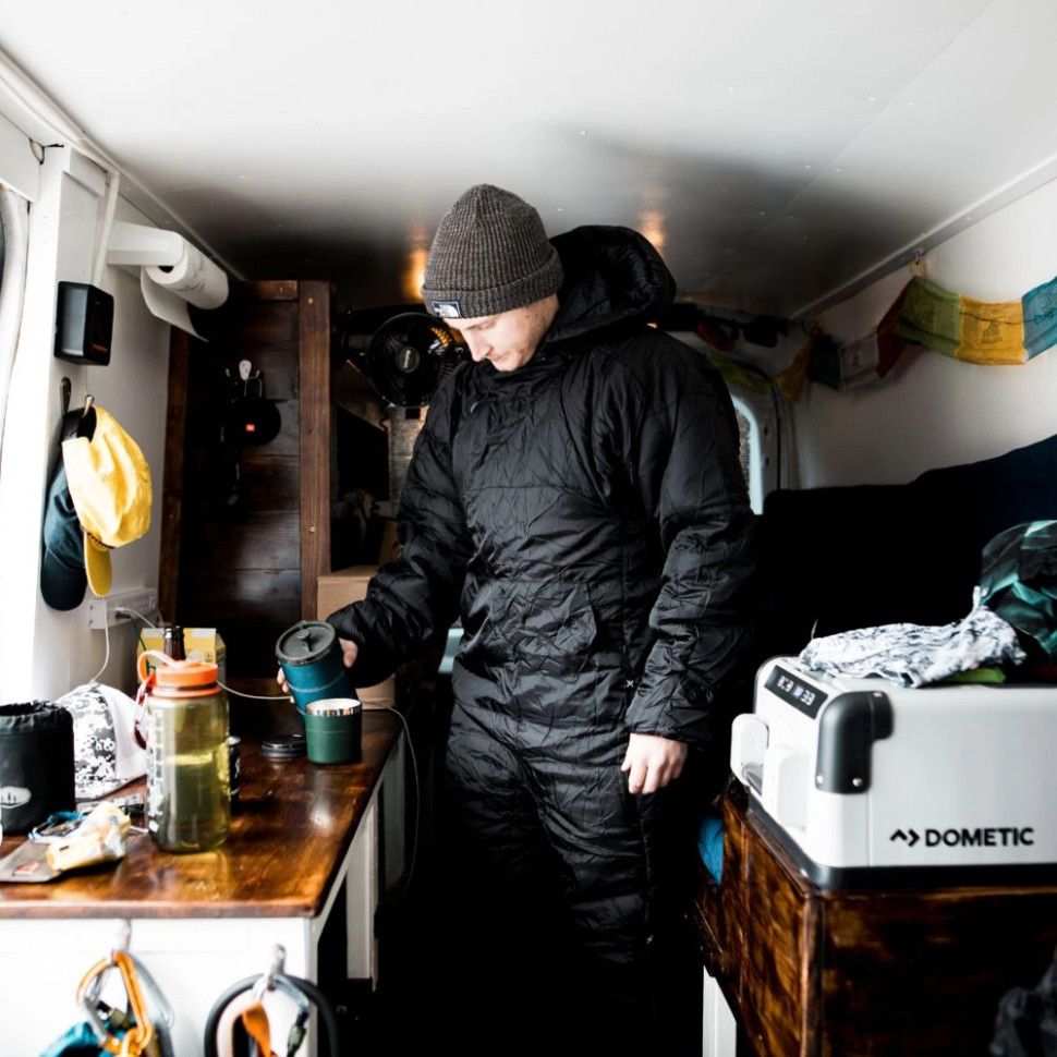 Спальний мішок, що надівається Selkbag ORIGINAL, розмір XL, чорний