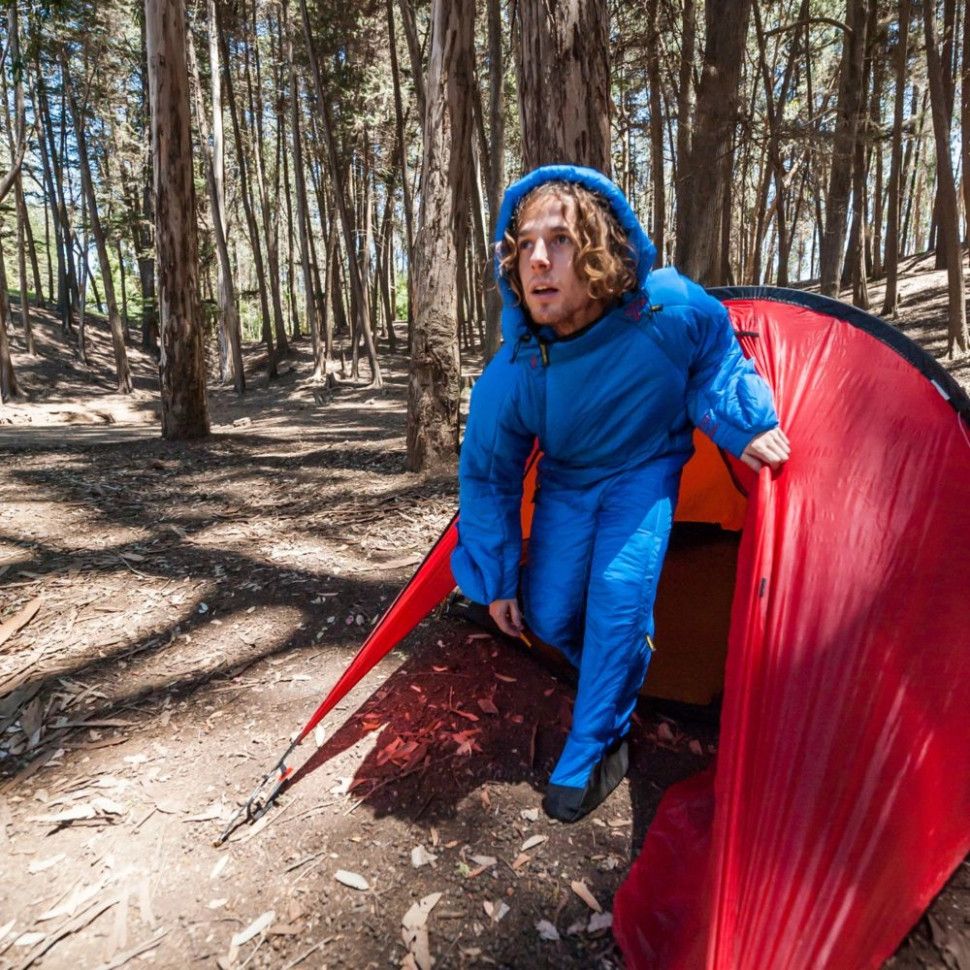 Спальний мішок, що надівається Selkbag ORIGINAL, розмір XL, чорний