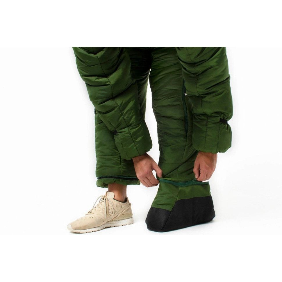 Спальний мішок, що надівається Selkbag ORIGINAL, розмір L, зелений