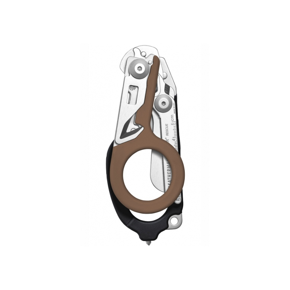 Ножиці Leatherman Raptor Rescue, чорні-пісочні, чохол MOLLE