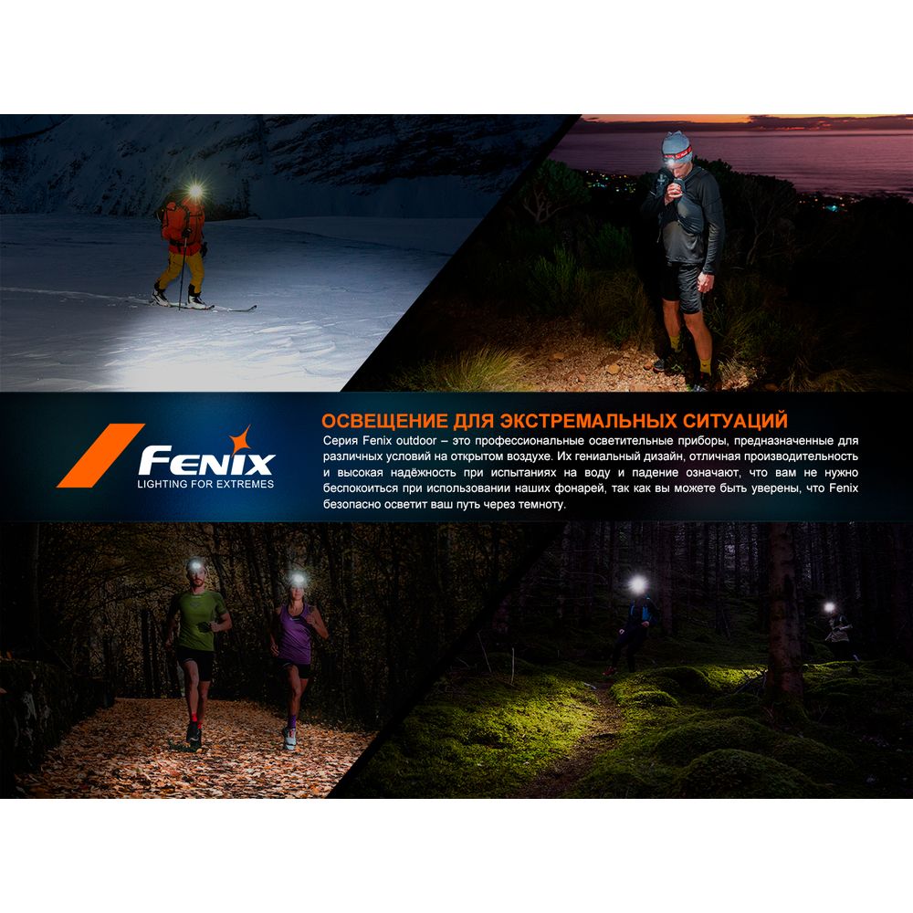 Ліхтар налобний Fenix HL18R-T V2.0 чорний