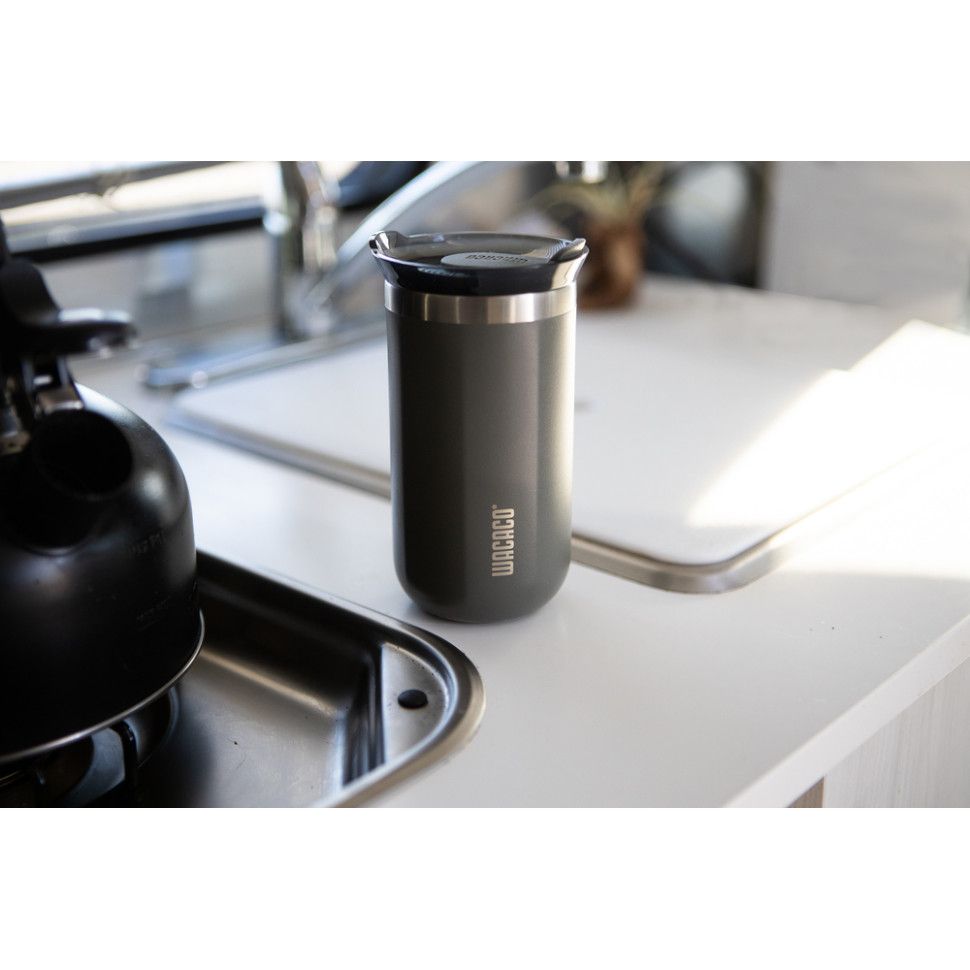 Термокухоль Wacaco Octaroma Grande 435 мл, сірий