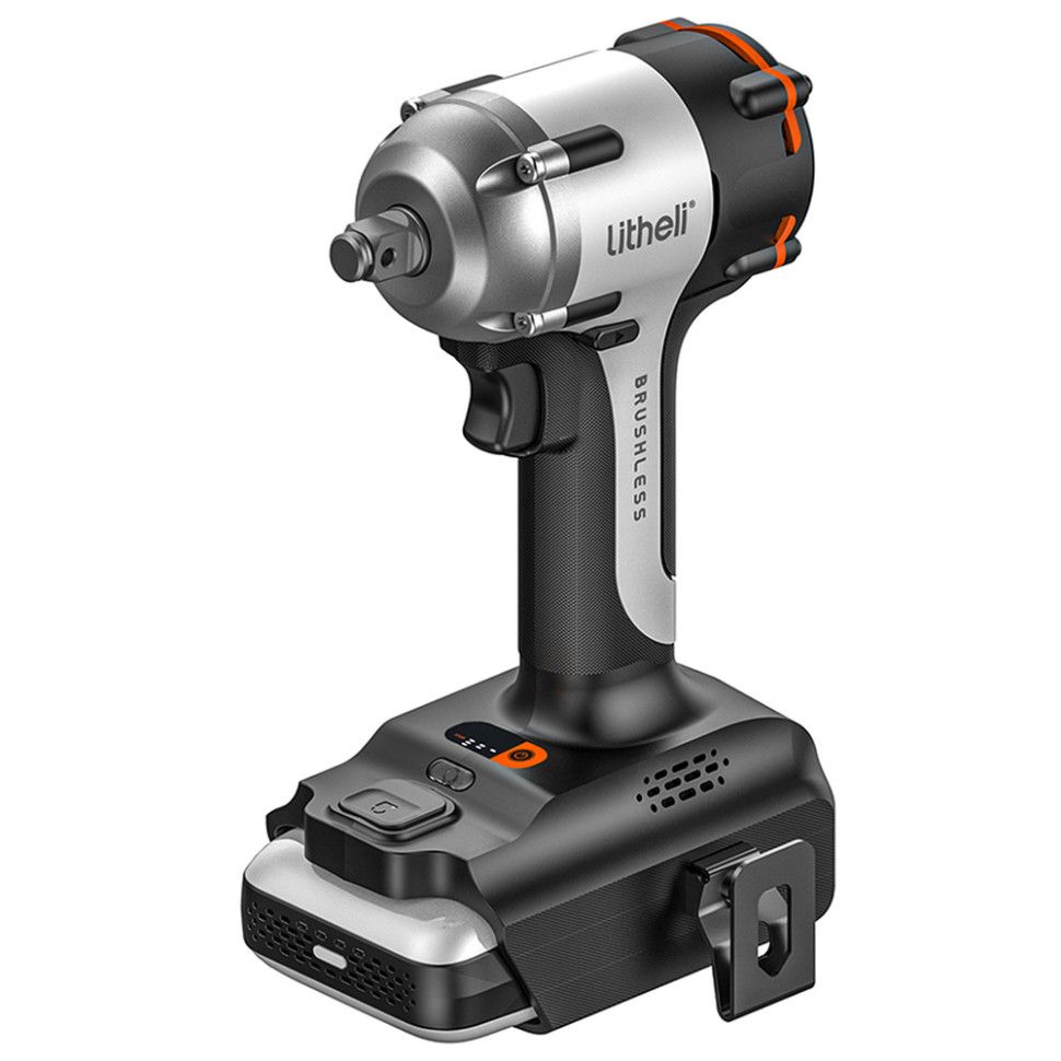 Гайковерт ударний акумуляторний Litheli + УМБ Litheli Power Bank 12500 mAh, 45 W, 2А (U20BS00-0U120)