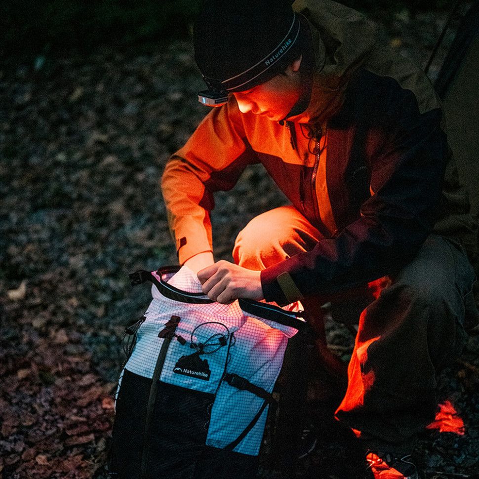 Ліхтар налобний Naturehike CNK2450ZM015, коричневий