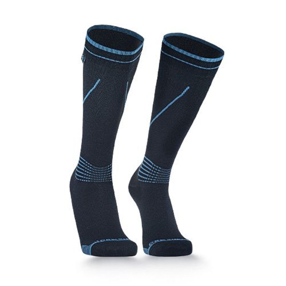 Водонепроникні шкарпетки Dexshell Longlite Socks 2.0, блакитні полоски, розмір XL (47-49)