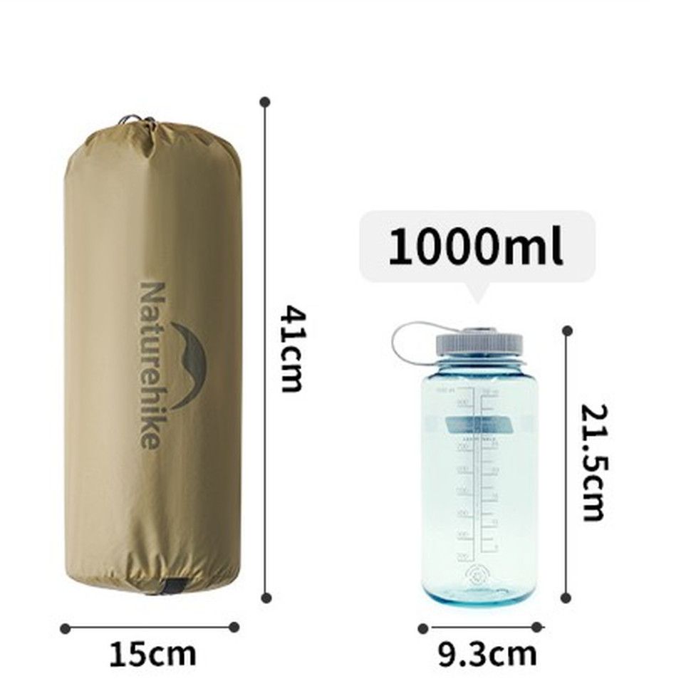 Намет надлегкий двомісний Naturehike Mongar CNK2550WS016, 15D, сiрий