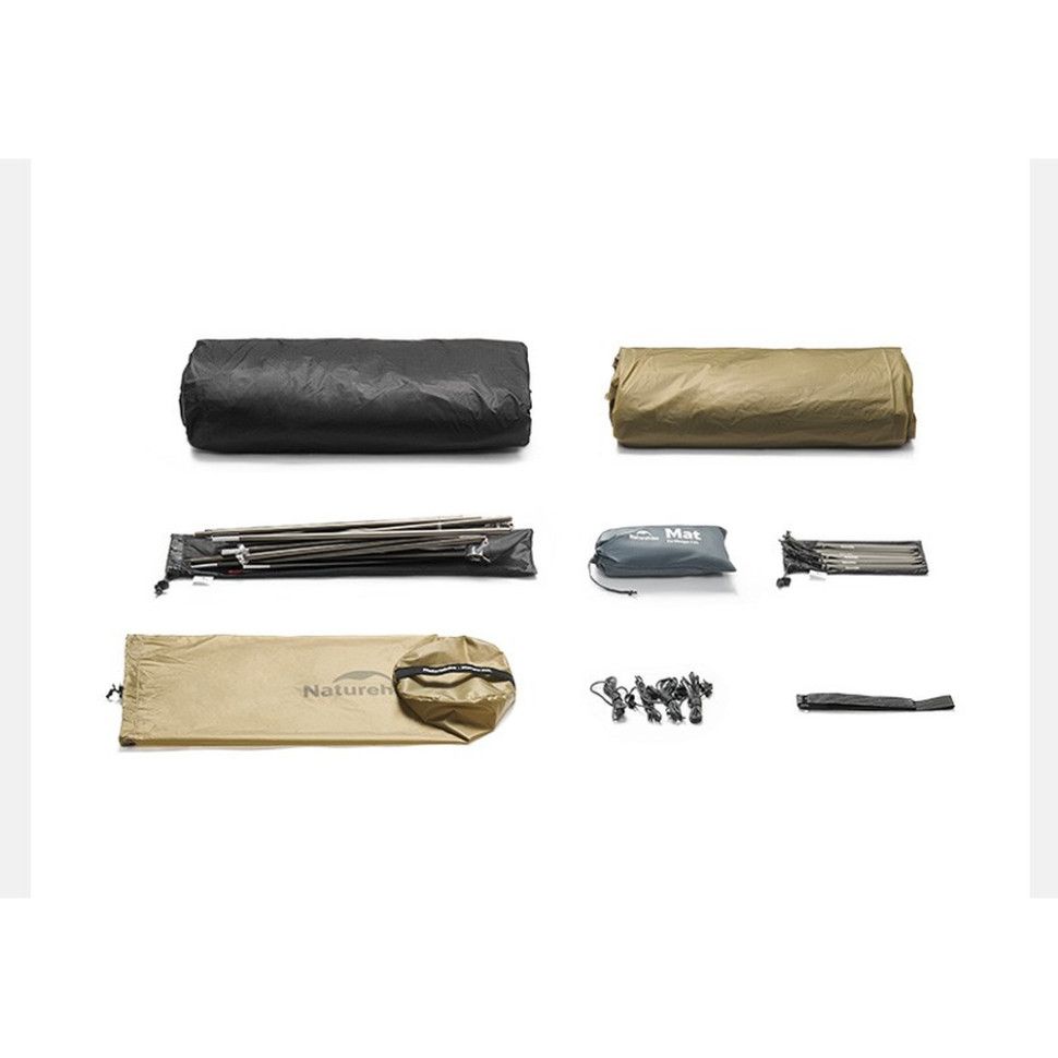 Намет одномісний ультралегкий Naturehike Mongar UL CNK2550WS016, коричневий