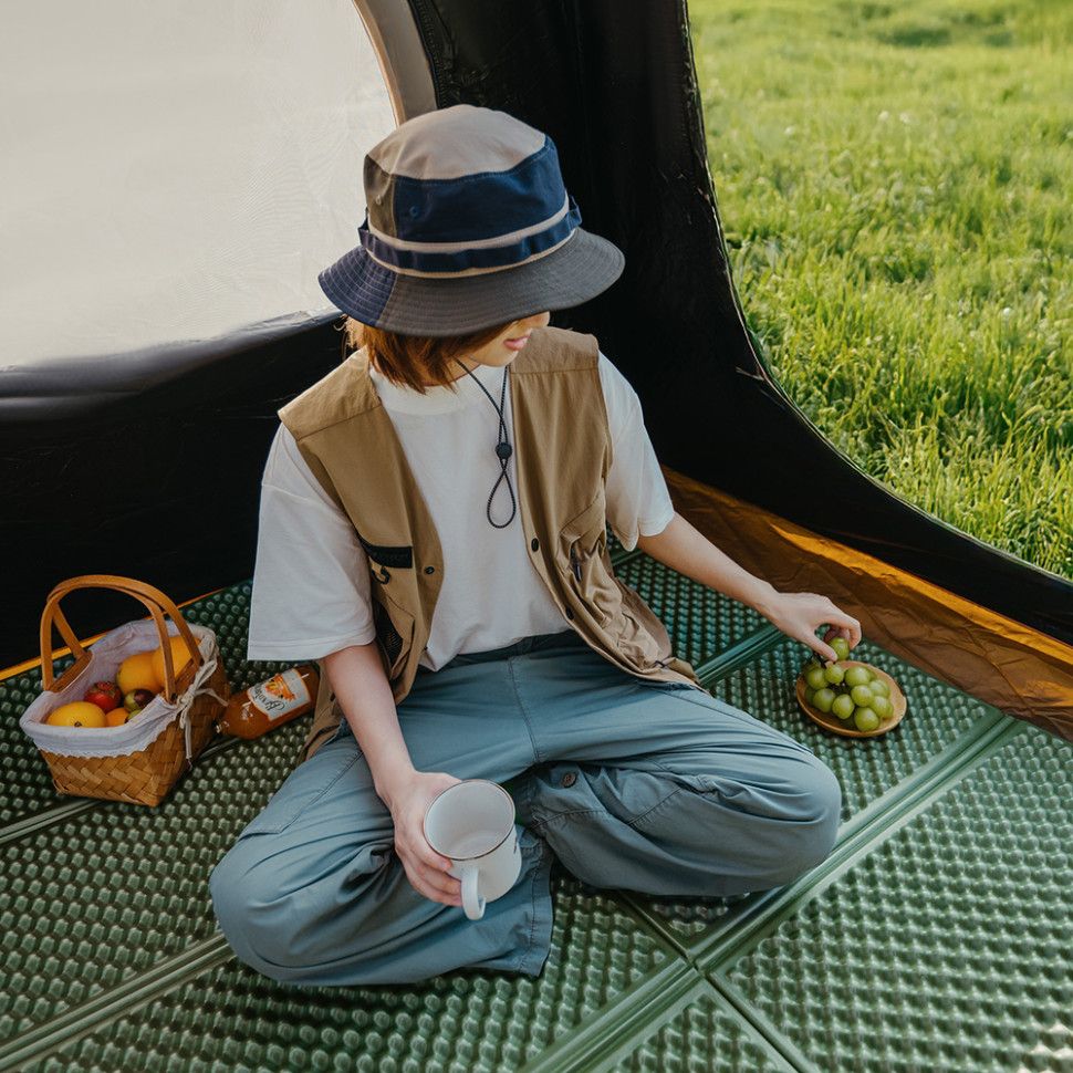 Килимок туристичний складаний двомісний IXPE Naturehike CNK2450WS044  200x120x