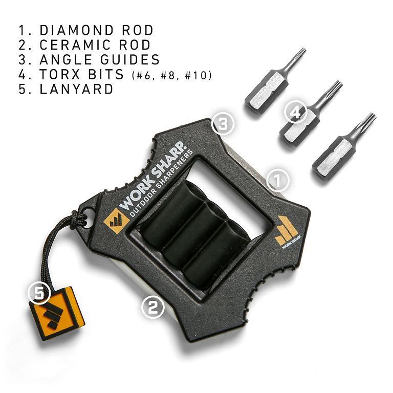 Work Sharp Точилка механічна The Precision Adjust Knife Sharpener WSBCHPAJ-I