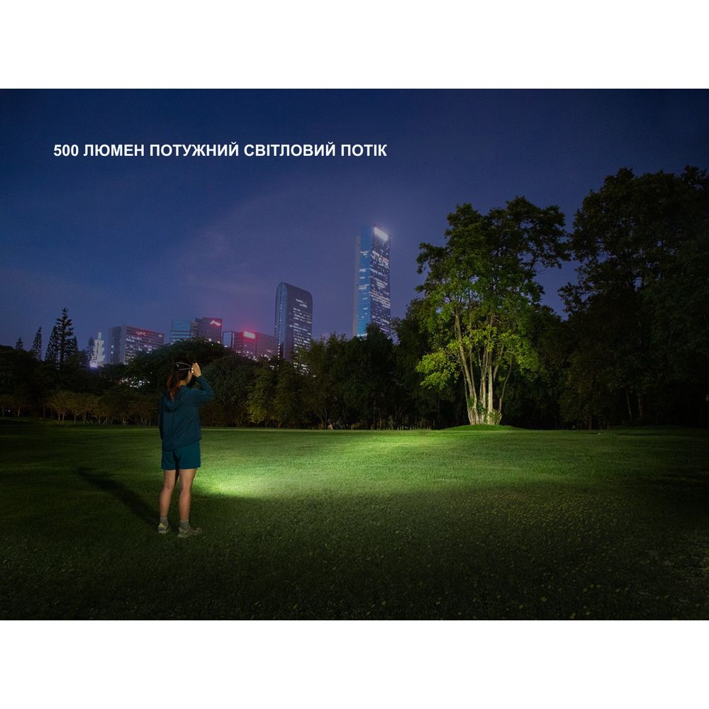 Ліхтар налобний Fenix HL17R, білий