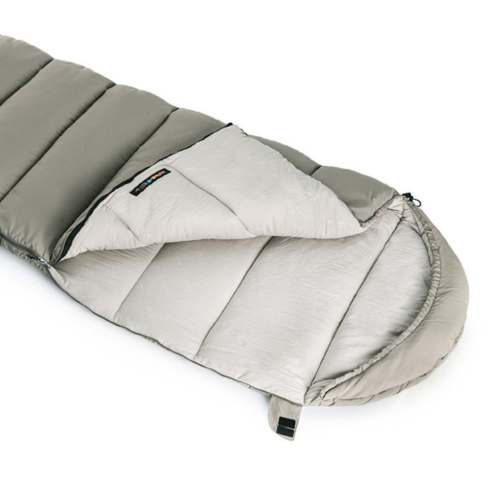 Спальний мішок з капюшоном із звичайним мішком для зберігання Naturehike M300 CNK2350WS023, зелений,