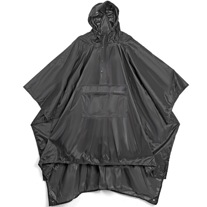 Lifeventure пончо Poncho black