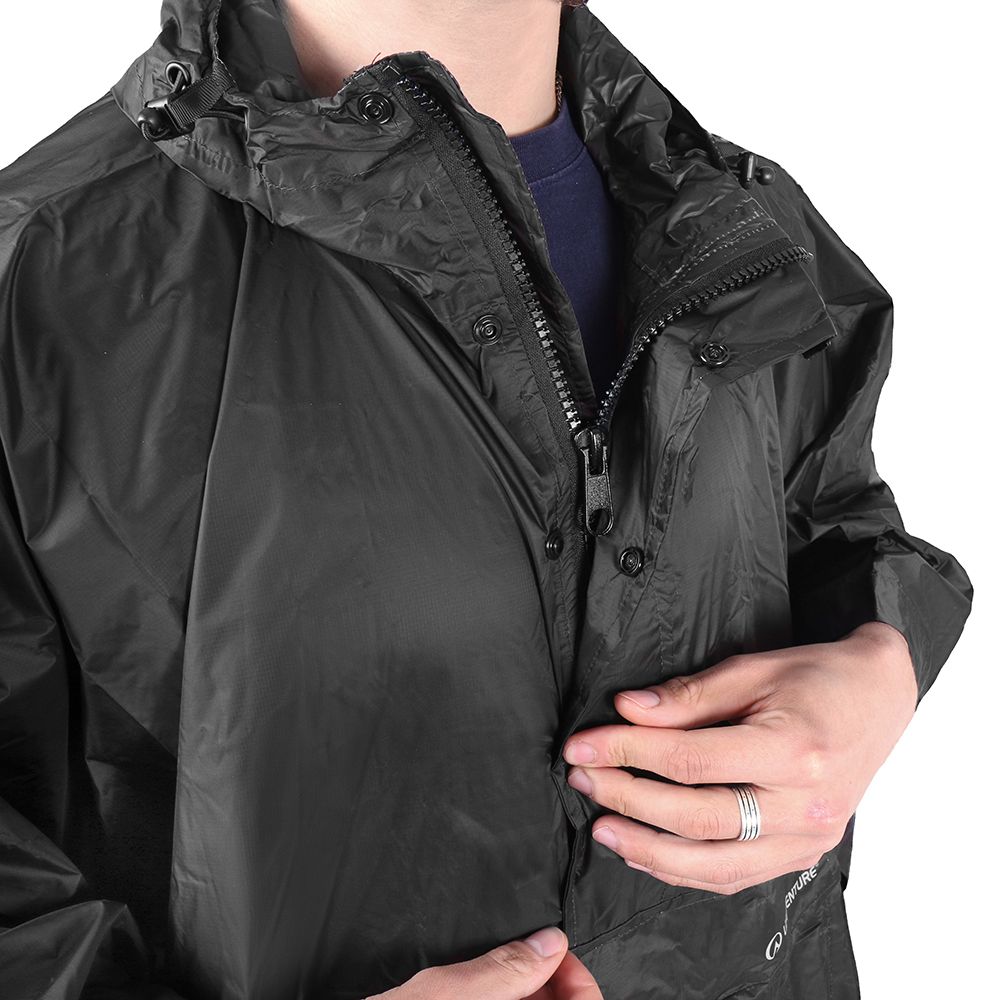 Lifeventure пончо Poncho black