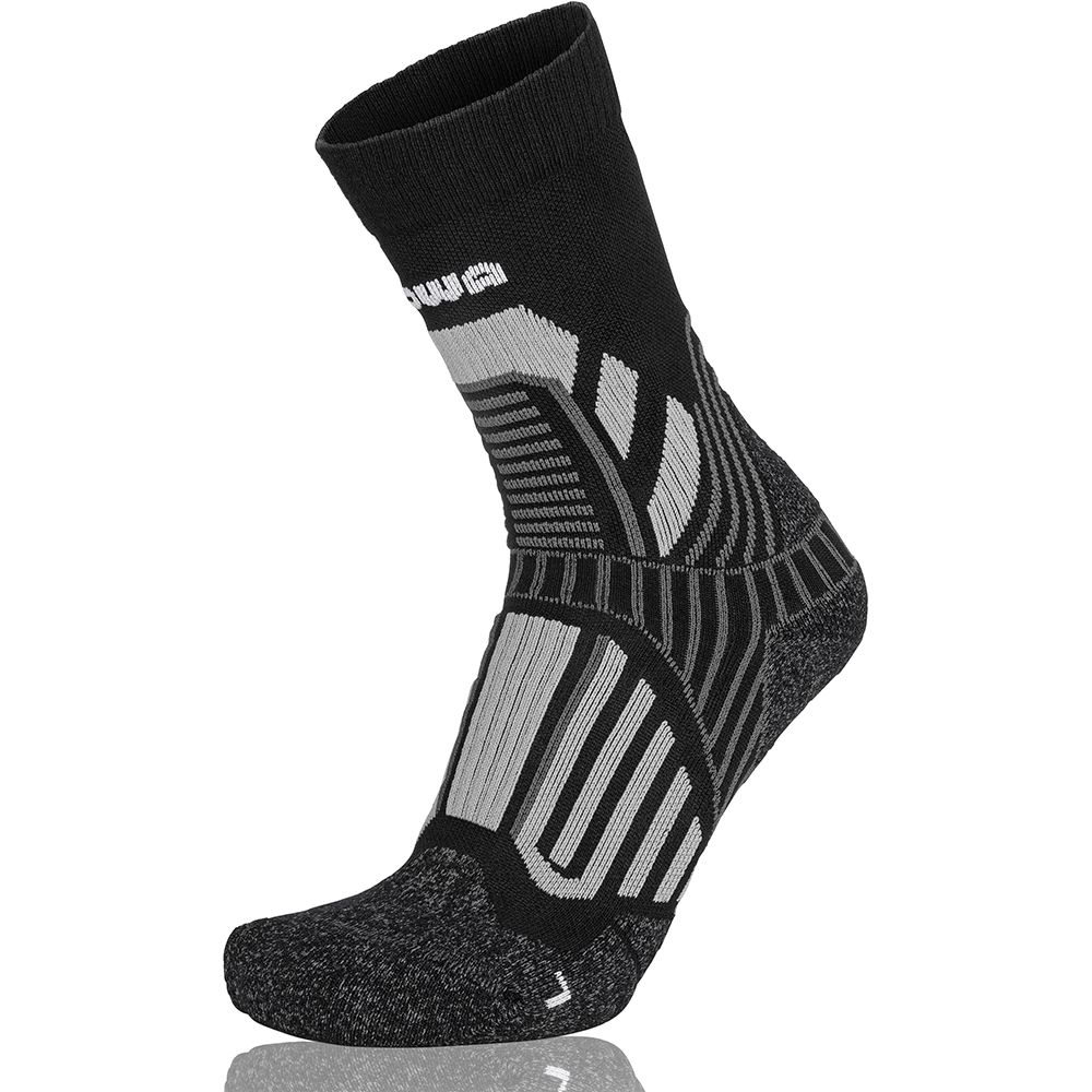 LOWA шкарпетки Mountaineering black-grey 43-44