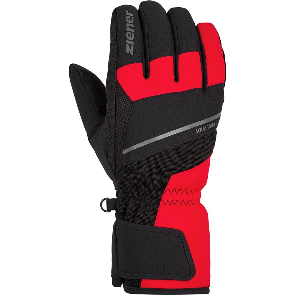 Ziener рукавички лижні Gezim red 9.5