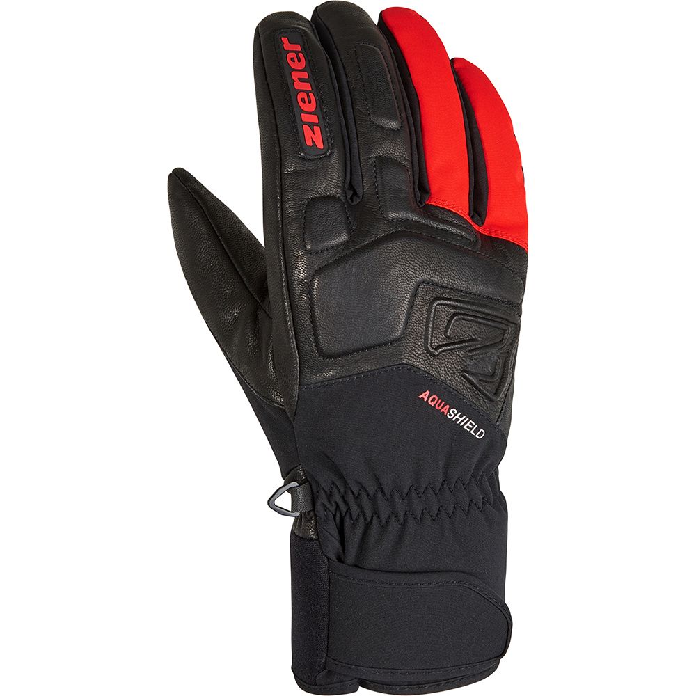 Ziener рукавички лижні Glyxus new red 8.5