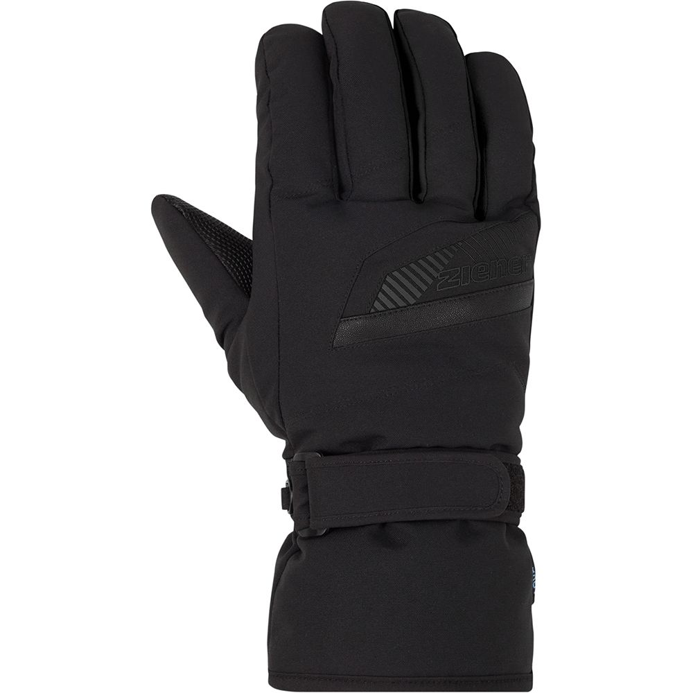Ziener рукавички лижні Gordanus black-graphite 10