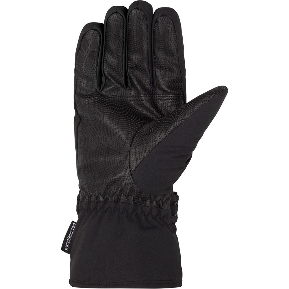 Ziener рукавички лижні Gordanus black-graphite 8.5