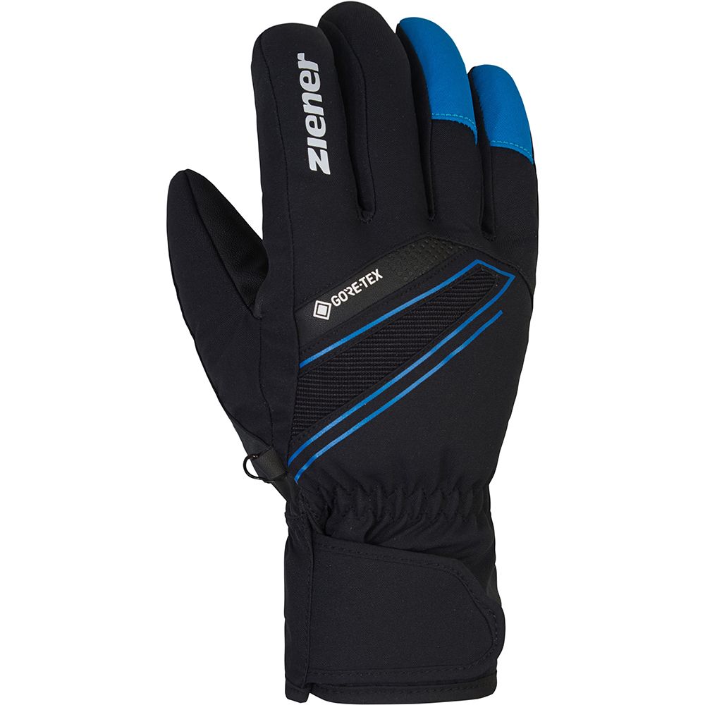 Ziener рукавички лижні Gunar GTX black-persian blue 9