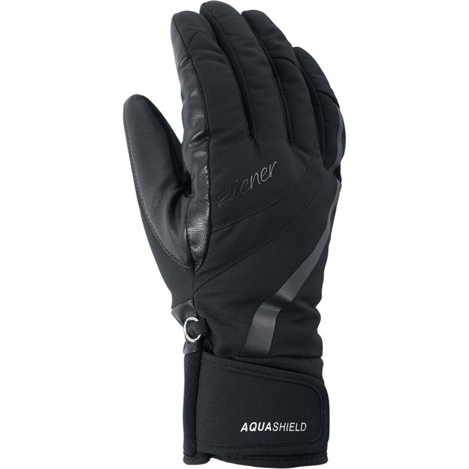 Ziener рукавички лижні Kitty W black 7