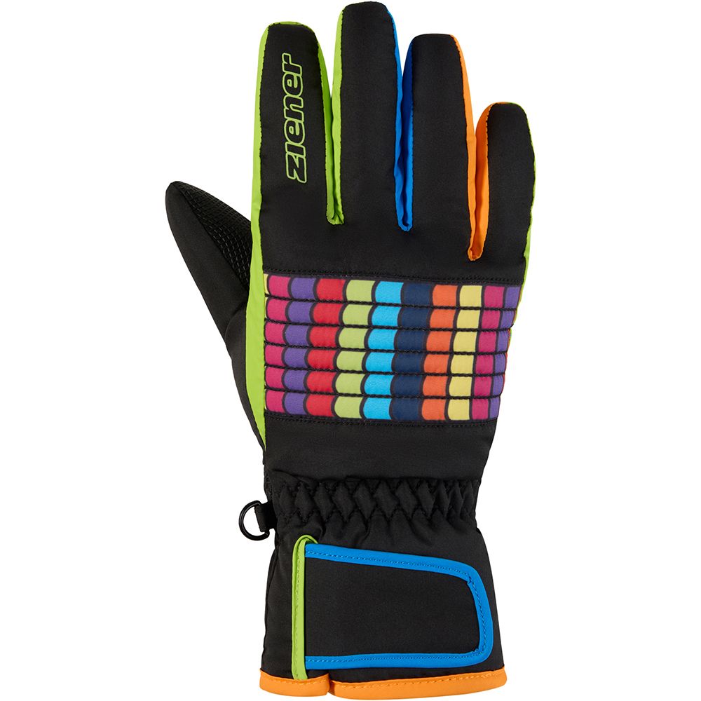 Ziener рукавички лижні Lamil Jr black 7.5