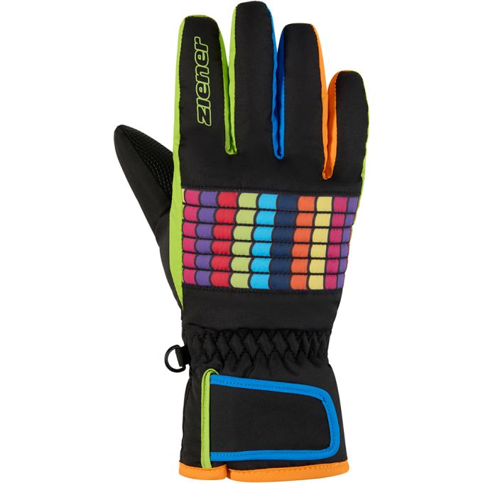 Ziener рукавички лижні Lamil Jr black 7.5