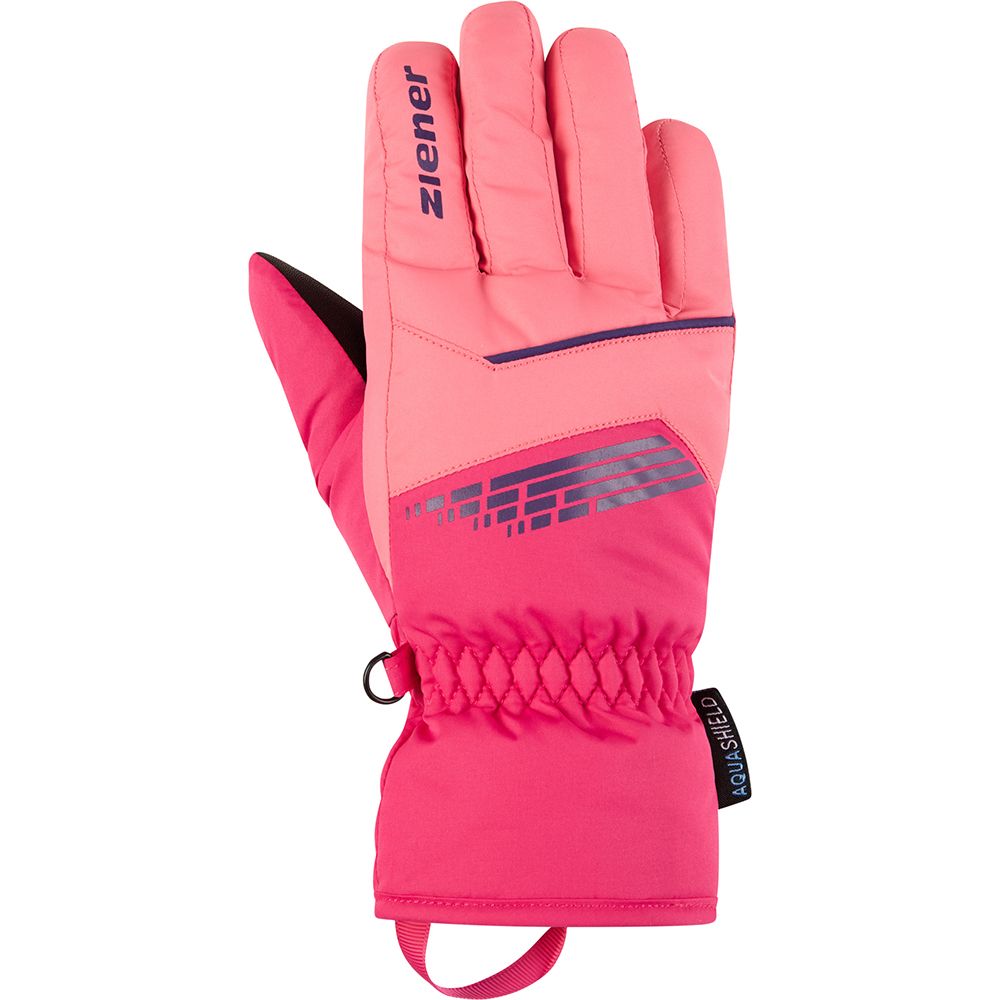 Ziener рукавички лижні Lavivi Jr pop pink 6.5