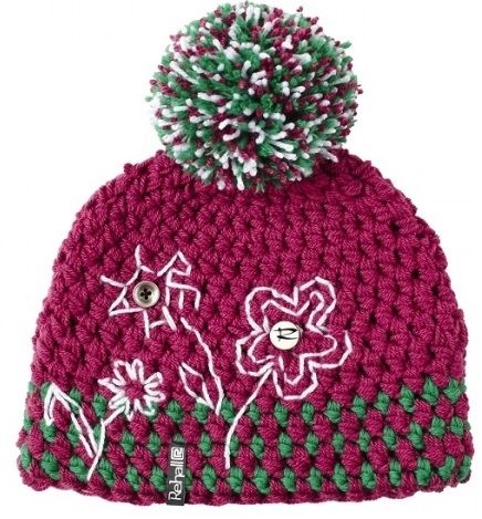 Rehall шапка Flowerbomb fuchsia