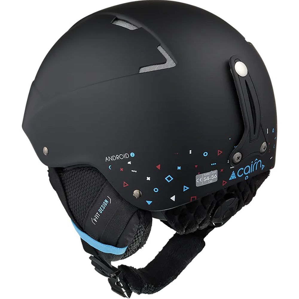 Cairn шолом Android Graphic Jr mat black-game 51-53