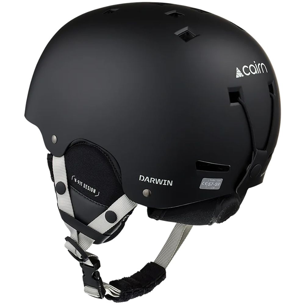 Cairn шолом Darwin mat black-agate gray 57-59