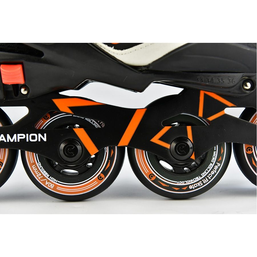 Micro ролики Champion orange-black 33-36