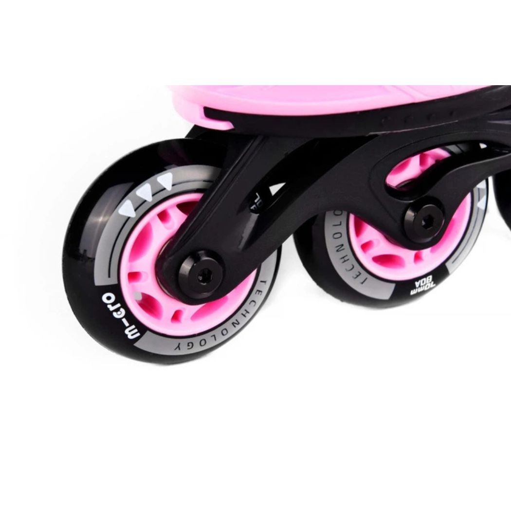 Мікро ролики Joy black-pink 37-40