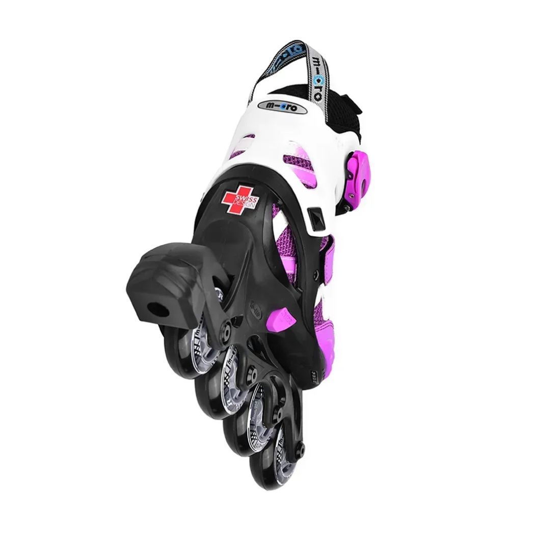 Мікро ролики NEW Shaper purple-white 29-32