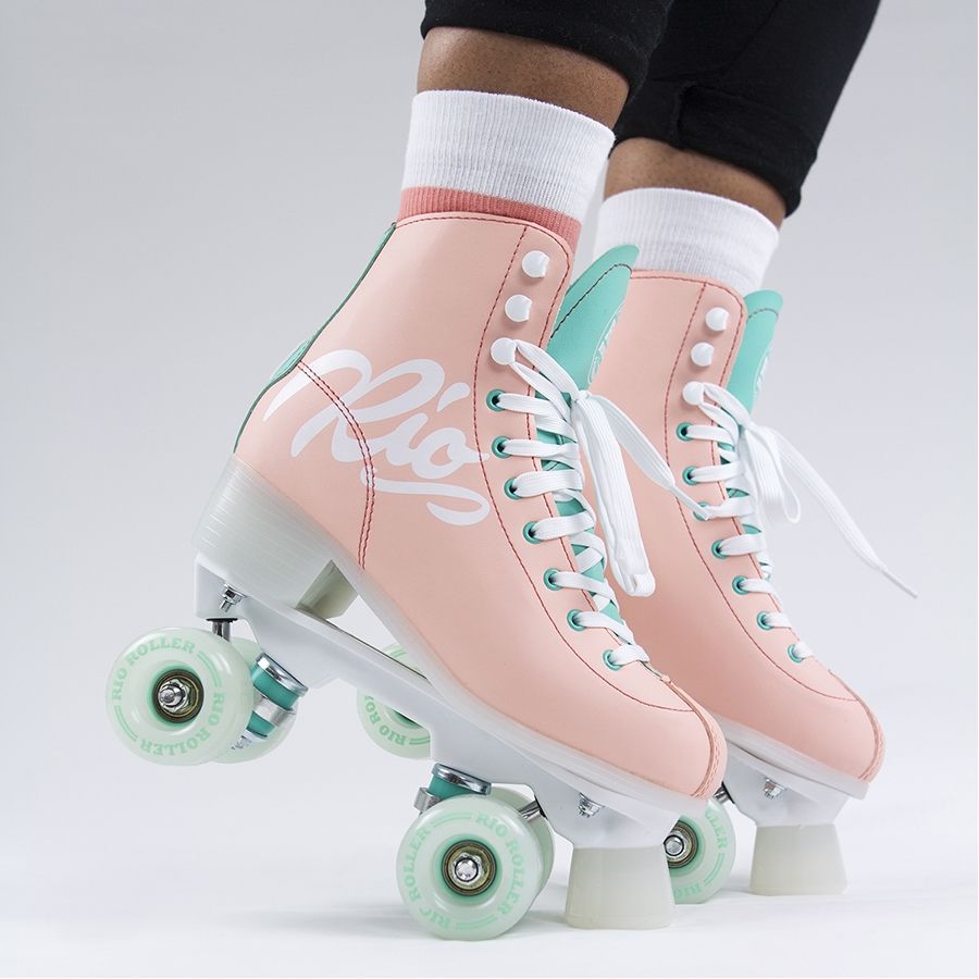 Rio Roller ролики Script peach-green 37.0