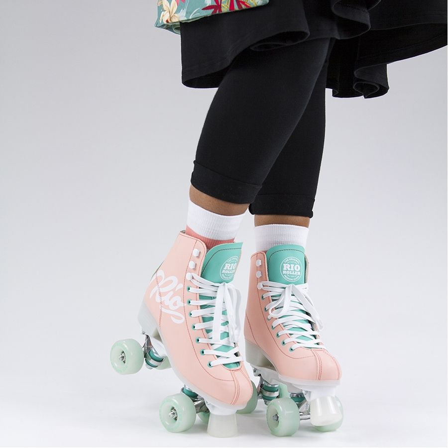 Rio Roller ролики Script peach-green 38.0