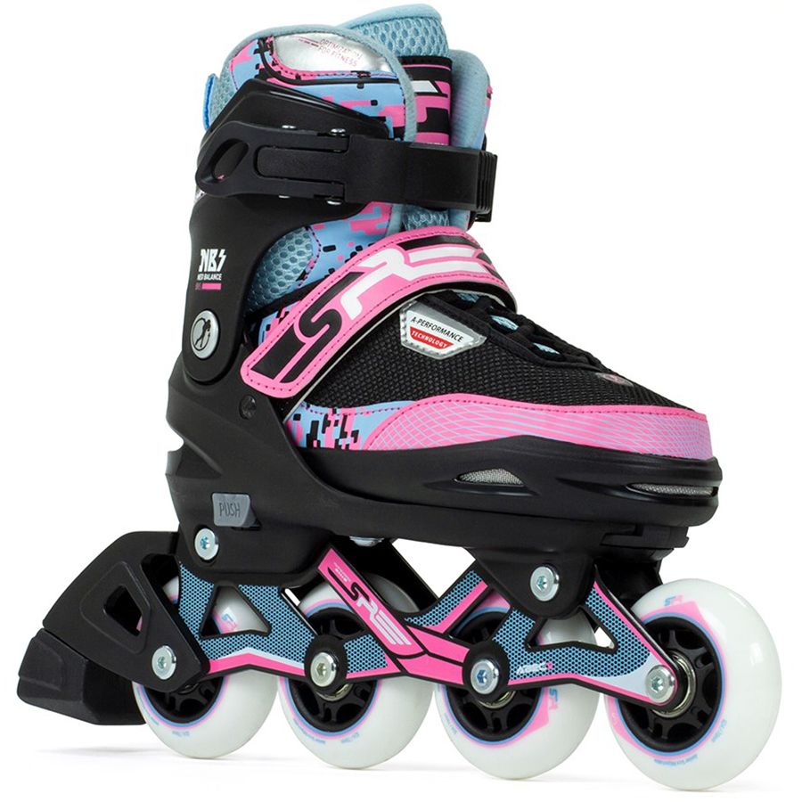 SFR ролики Pixel blue-pink 33-37