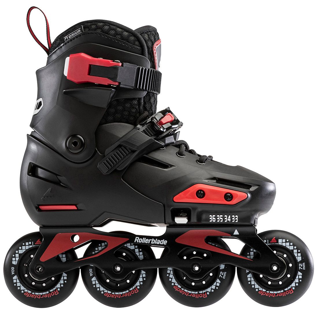 Rollerblade ролики Apex black 29-32