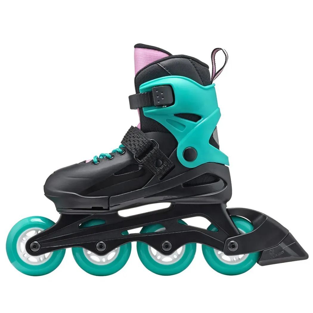 Rollerblade ролики Fury black-sea green 33-38