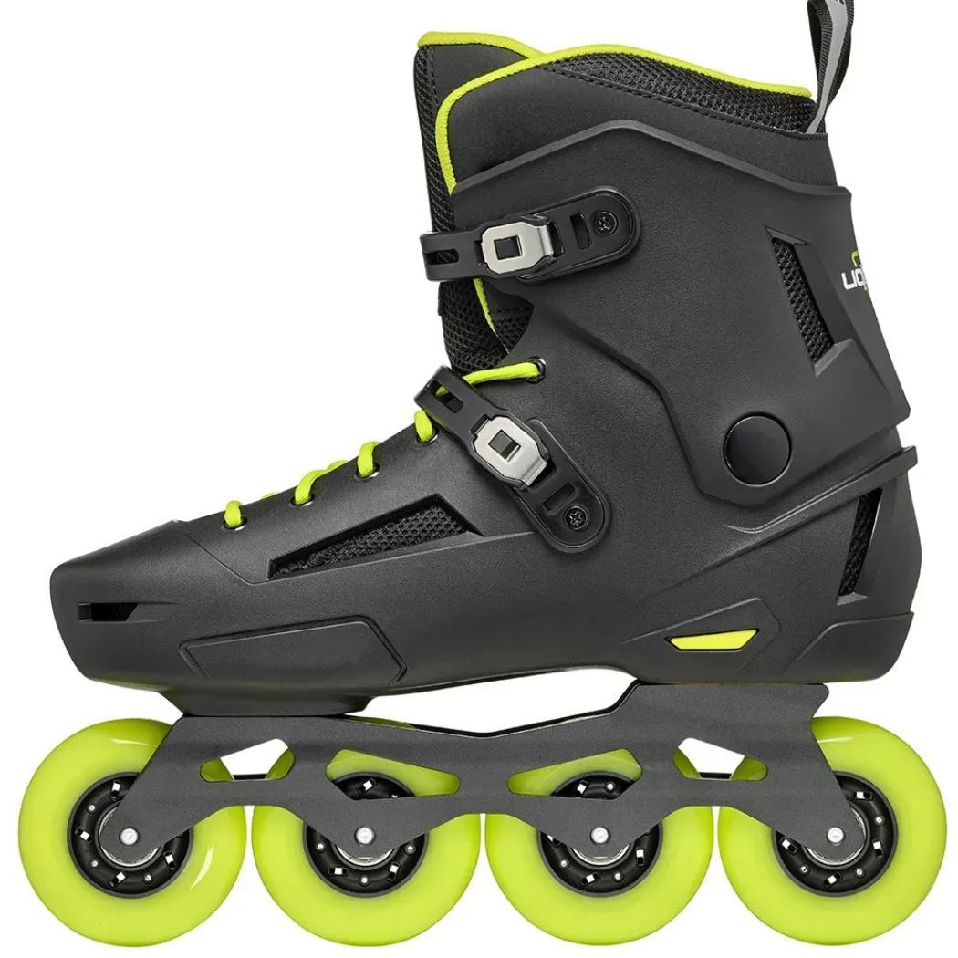 Rollerblade ролики Lightning black-lime 270