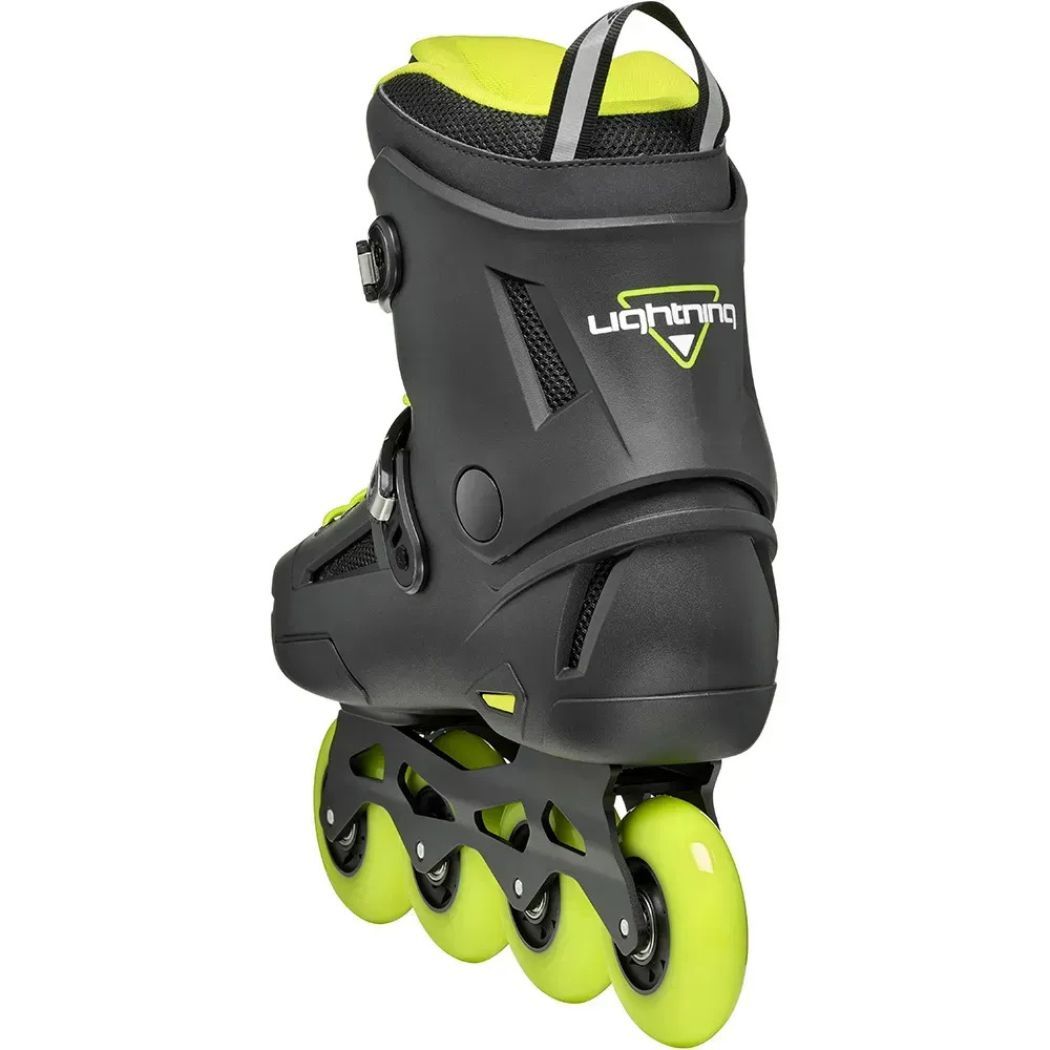 Rollerblade ролики Lightning black-lime 290