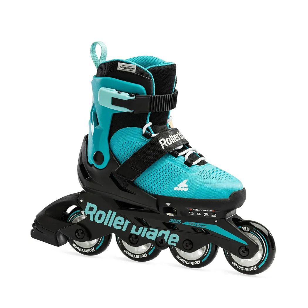 Rollerblade ролики Microblade 2024 aqua-black 36.5-40