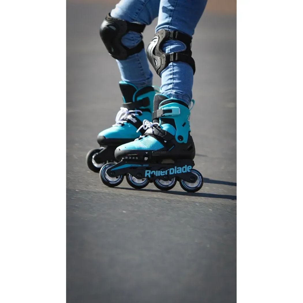 Rollerblade ролики Microblade 2024 aqua-black 36.5-40