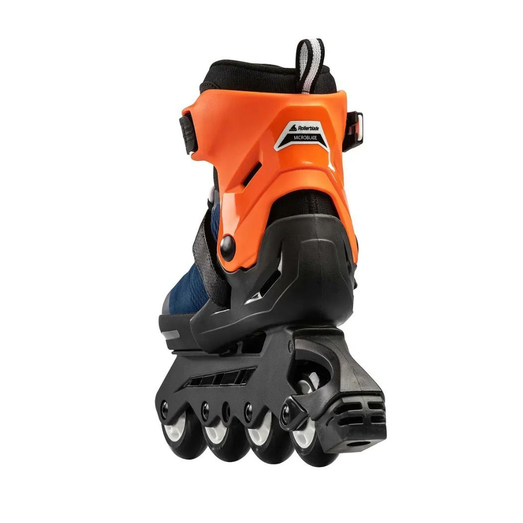 Rollerblade ролики Microblade 2024 midnight blue-warm orange 36.5-40